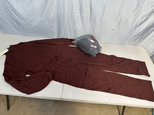 lot 91 image: 2 New Universal Thread One Piece Fleece Sweatsuit  Jumpsuit
