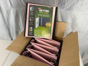 lot 146 image: 8 New 1 12 inch Better Binders