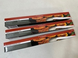 lot 152 image: 3 New BBQ Grilling Mats
