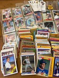 enormous baseball card collection - additional basketball cards too