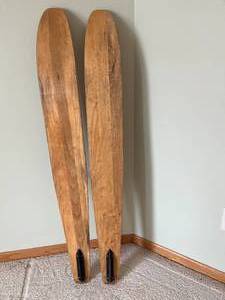 vintage water skis