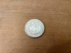 one 1921 US Silver Dollar coin