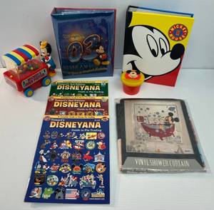 lot 16 image: Group Of Misc. Disney Collectibles