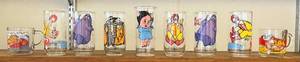 lot 31 image: 1977-78 Collectors Glasses Including McDonalds And Garfield