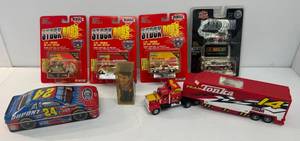 lot 43 image: Group Of Nascar Collectibles Including Racing Champions Die-Cast Cars NIB And More