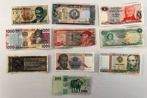 lot 81 image: Group Of Misc. Foreign Currency