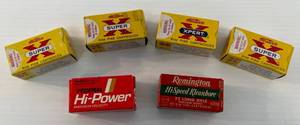 lot 144 image: 6 Full Boxes Of Misc. Brands 22 Long Rifle Ammo