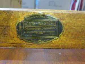 North-Western Mastercraft Furniture Antique Buffet Table