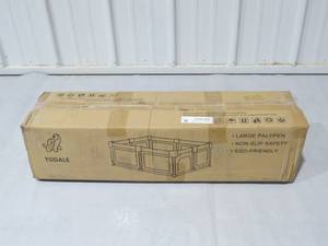 TODALE Baby Playpen Tear-Resistant Material &Breathable Mesh (Grey 7059)