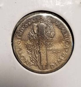 1921 US MERCURY DIME BETTER DATE COIN