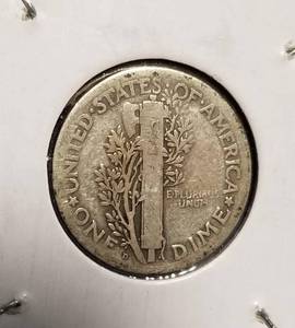 1921-D US MERCURY DIME BETTER DATE COIN