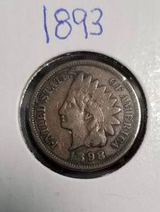 6 INDIAN HEAD CENTS 1893 1894 1900 1902 1903 1904 1905 1907