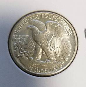 1941 WALKING LIBERTY HALF DOLLAR IN HIGHER GRADE