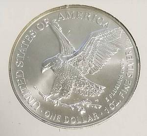 2022 AMERICAN SILVER EAGLE 1 TROY OZ .999 FINE SILVER
