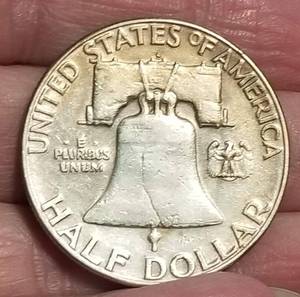 1954-S FRANKLIN HALF DOLLAR