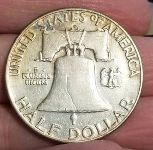 1954-D FRANKLIN HALF DOLLAR