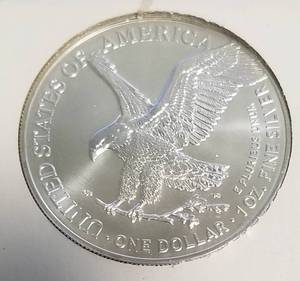 2022 AMERICAN SILVER EAGLE 1 TROY OZ .999 FINE SILVER