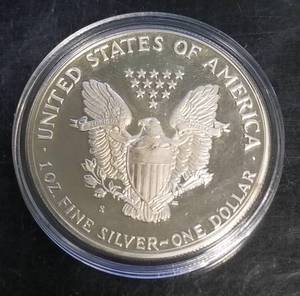 1988 PROOF AMERICAN SILVER EAGLE IN ORIGINAL AIRTITE
