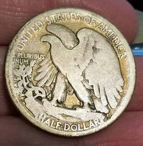 1921-S WALKING LIBERTY HALF DOLLAR