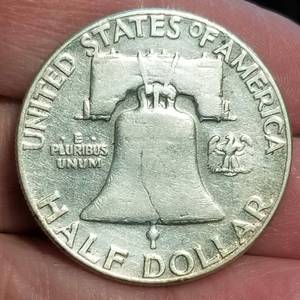 1953 FRANKLIN HALF DOLLAR