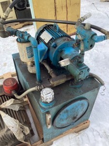 lot 21 image: Lincoln 3 phase hydraulic power unit