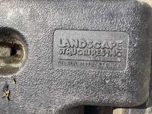 lot 74 image: Plastic playground edging