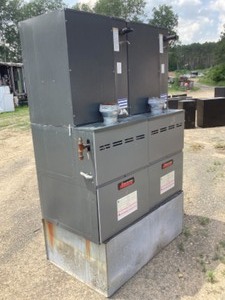 lot 114 image: Dual furnaces - Amana