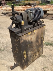 lot 54 image: Lincoln 3 phase 7 12 hp hydraulic unit