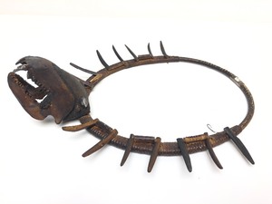 Primitive Ceremonial Shamans Skull Necklace