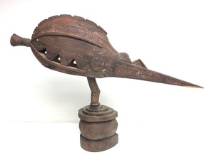 Fantastic Early Baga or Nalu a-Tshol Shrine Figure