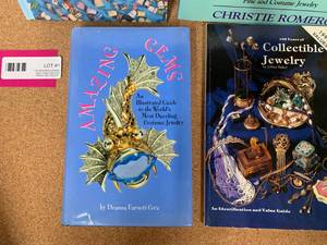 lot 1 image: Jewelry and Thimble Collectors Books