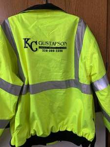 lot 12 image: XL Reflective Gear Coat