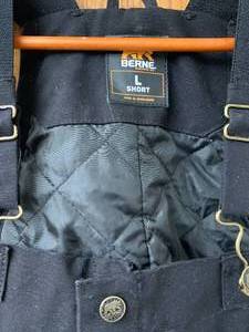 lot 13 image: Berne Black Canvas Overalls