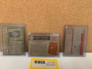 lot 48 image: VTG Baseball Cards Antoncelli