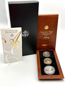 lot 19 image: 1997 American Eagle Impressions of Liberty Limited Edition Coin Proof Set