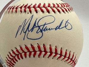 lot 36 image: Signed Mike Schmidt Baseball