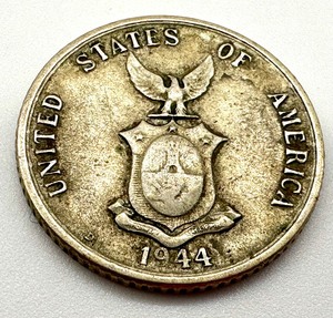 lot 76 image: 1944 Philippines Twenty Centavos United States Coin