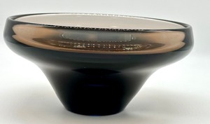 lot 37 image: Beautiful Mid Century Artisan Glass Bowl by Miloslav Klinger