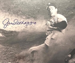 lot 100 image: Joe DiMaggio Limited Edition Framed Autographed Print with Certificate