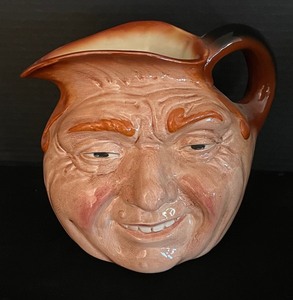 lot 108 image: Royal Doulton Falstaff and John Barleycorn Toby Mugs