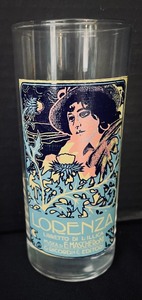 lot 123 image: 6 Vintage Opera Themed Tumblers