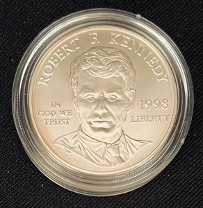 lot 139 image: United States Mint Kennedy Collectors Coin Set with Box and Certificate