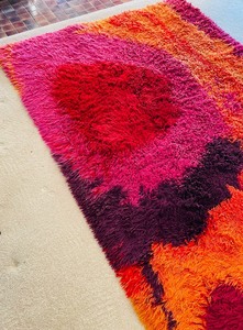lot 148 image: Vibrant Vintage Area Rug