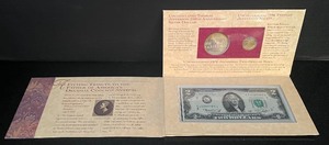 lot 157 image: The Thomas Jefferson Coinage and Currency Set with Box and Certificates