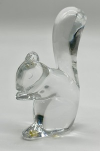 lot 203 image: Baccarat Squirrel Figurine