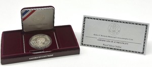 lot 88 image: United States 1988 Mint Olympic One Dollar Coin
