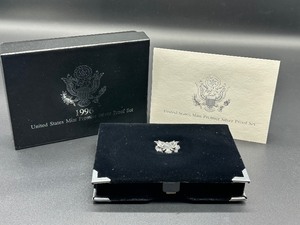 lot 218 image: 1996 United States Premiere Silver Coin Proof Set