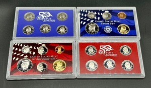 lot 217 image: 2005 and 2006 United States Coin Proof Sets
