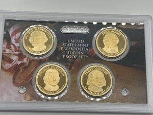 lot 248 image: (3) 2007 United States Presidential Dollar Coin Proof Sets