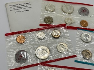 lot 227 image: 1964 United States Coin Proof Set